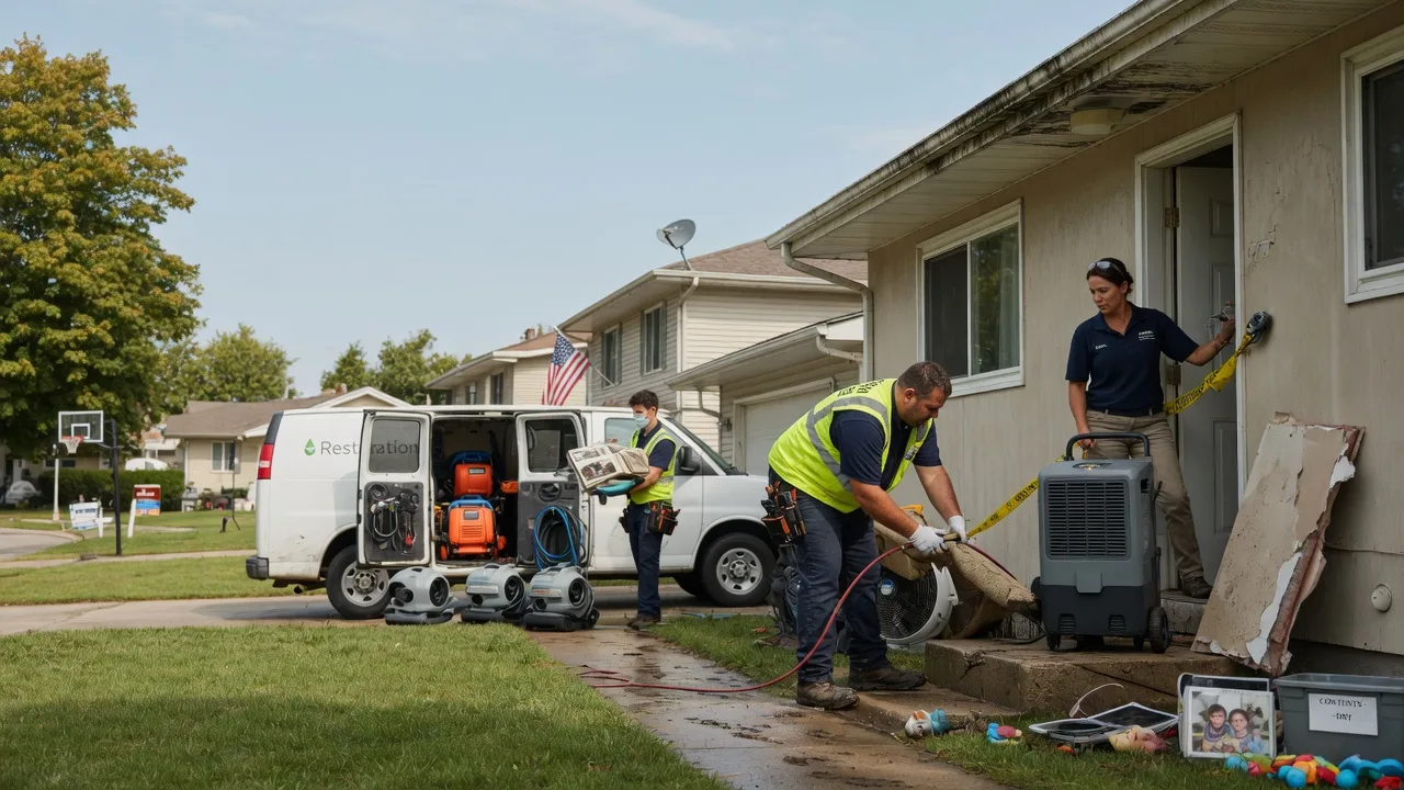 Water Damage Restoration in Hoffman, MN near me